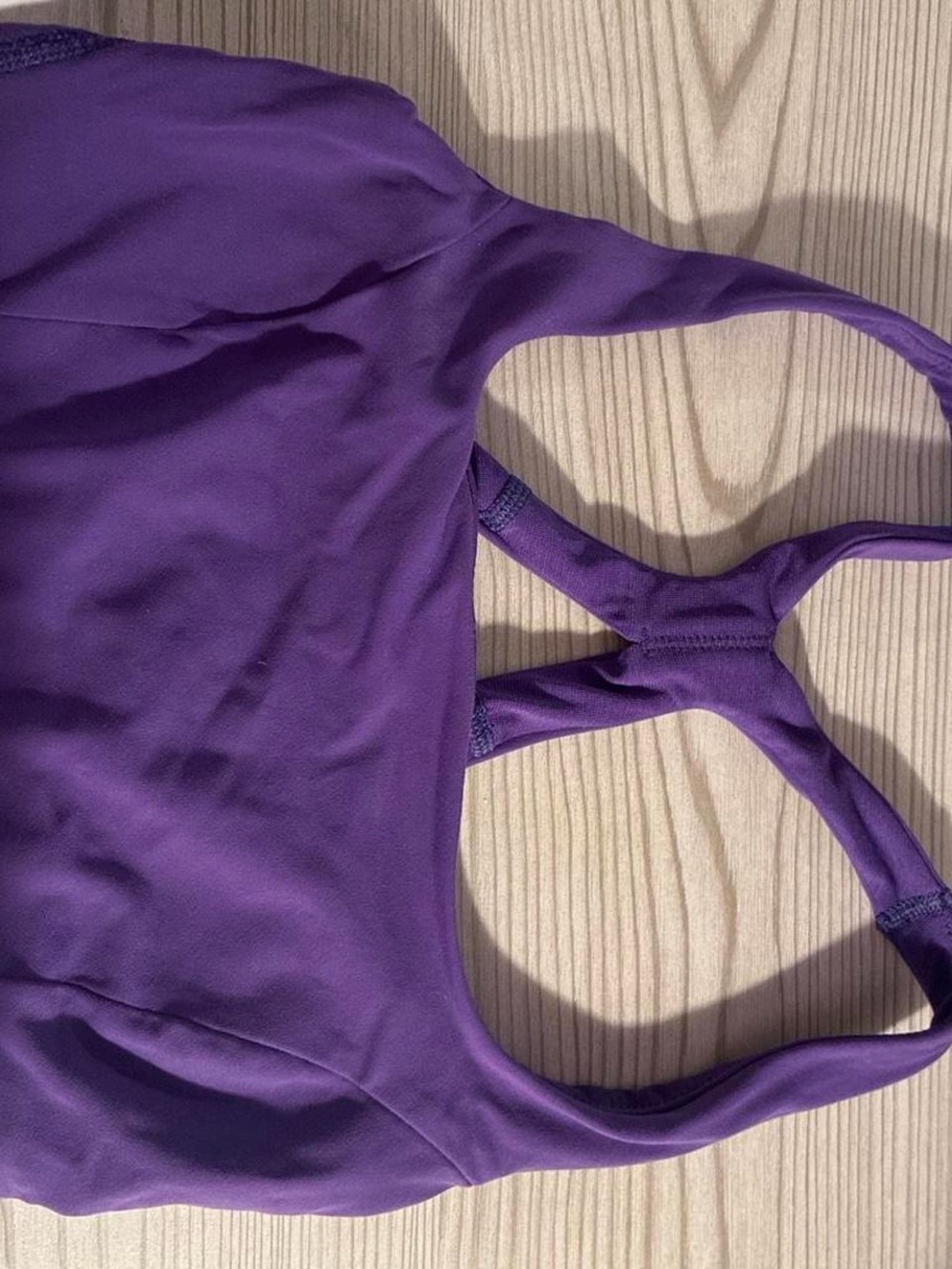 lululemon athletica Purple Racerback Sports Bra
